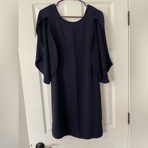 Ingrid & Isabel navy maternity dress